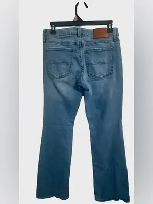 Lucky Brand Women's Medium Blue Straight-Leg Jeans thumbnail 4