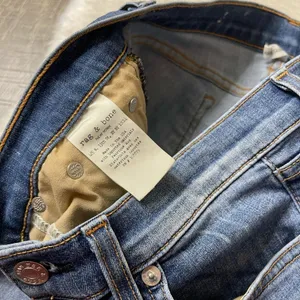 Rag & Bone Lilly Dale Ankle Skinny Jeans Raw Hem thumbnail 6