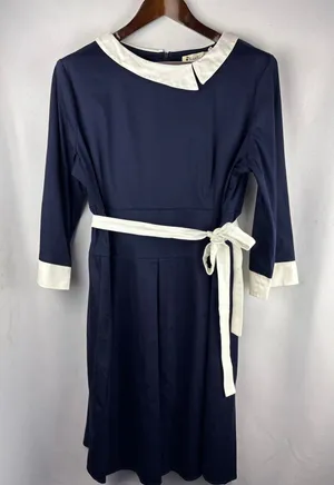 Women’s ReoRia Size 18/20 Navy Midi Boat Dress thumbnail 1