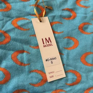 Women’s Blue BodyCon Mini Dress Crescent Pattern Adjustable Straps Size S NWT thumbnail 14