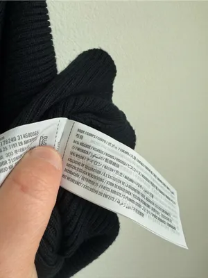 Abercrombie & Fitch Black Ribbed Knit Twist Front Strapless Top XS thumbnail 7