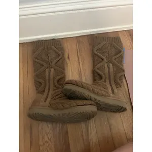Ugg Classic Women’s Tall Chunky Knit Boot Size 6 Chestnut Brown Fall Winter thumbnail 8