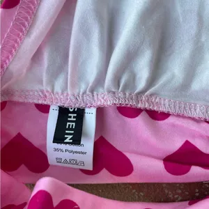 Pink hearts bralette / top 💕 sz s thumbnail 3