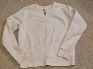 Athleta White Sweatshirt‎ thumbnail 1