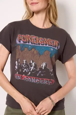 Daydreamer NWT Foreigner in Concert Graphic Tee - S thumbnail 1