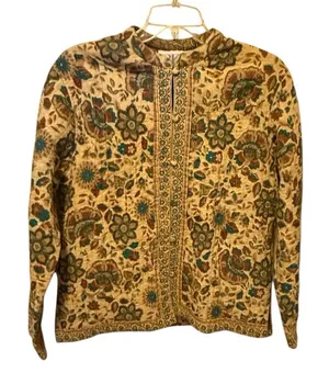 Vintage BFA Classics‎ Quilted Reversible Jacket Size M thumbnail 1