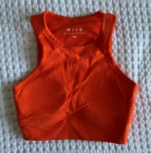 Wilo The Label Orange Sports Bra thumbnail 1