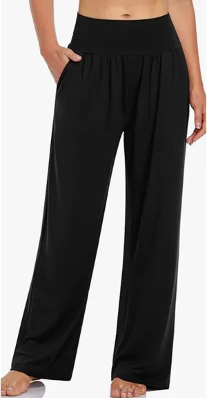 Amazon Women's Casual Loose Wide Leg Cozy Yoga Sweatpants thumbnail 1