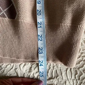 NWT Fashion Sexy Lounge Wear. Tan ar guile V-neck top.‎ Size large. thumbnail 6