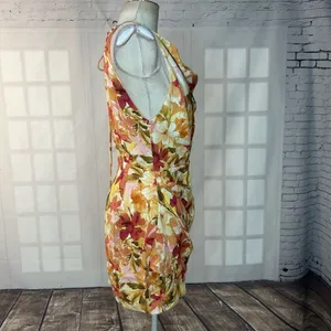 Significant Other Chiara Dress - Watercolor Floral Open Back Dress Size 8 thumbnail 10