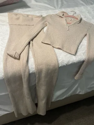Arie knit set Tan Size XS thumbnail 1