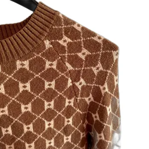 Buckle | Willow & Root Open Back Tie Sweater Brown Print Neutral Size Small BKE thumbnail 7