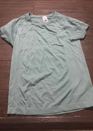 Blue green old navy shirt athletic thumbnail 1