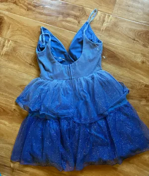 Dress New gir size 5 Blue thumbnail 4
