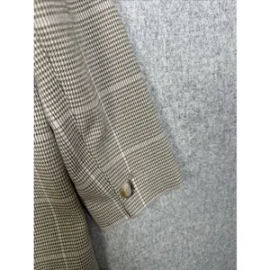 Madewell Womens Small Plaid Double Breasted Blazer Jacket Beige Neutral Academia thumbnail 13