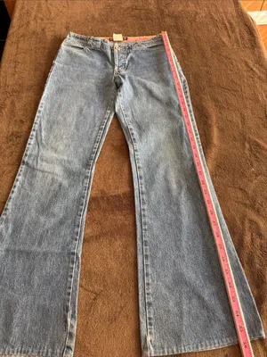 Blue Asphalt Vintage Light Wash Flare Jeans - Wide Leg thumbnail 5