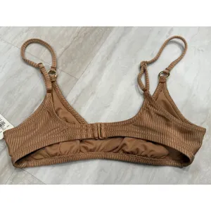 Aerie Real Good Ribbed Bikini Set Brown Mixed Size XS Top S Bottom 075-1753-5467 thumbnail 7