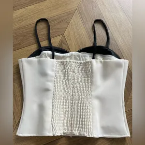 Reformation Melanie Top in Ivory 4 thumbnail 8