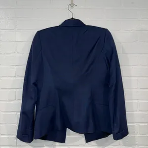 Zara Woman Navy Blue Blazer thumbnail 2