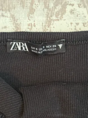 Black ZARA Tank Cropped thumbnail 3