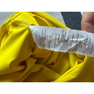 SwingDish Yellow Golf Skort Skirt Shorts Size Small Stretch Athletic Pockets thumbnail 9