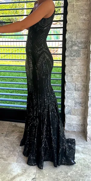 Prom Dress Jovani Black  thumbnail 3