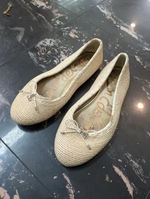 Sam Edelman Tan Woven Falcon Ballet Flats Size 7 thumbnail 2