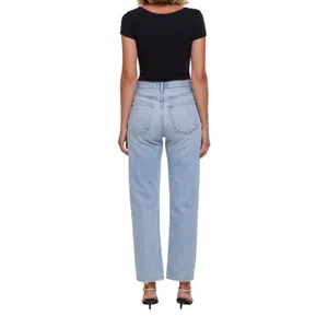 AGOLDE Light Wash 90s Straight Leg Jeans Sz 26 thumbnail 2