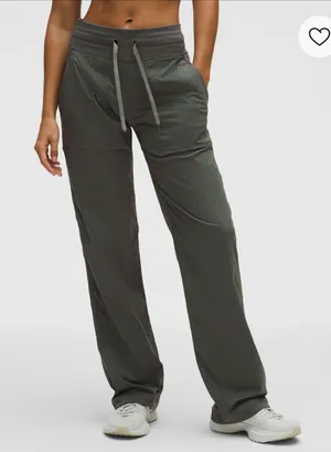 Lululemon Dance Studio Pants Mid-Rise (Palm Deco Green) thumbnail 1
