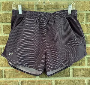 Under Armour Women's Black Microdot Athletic Shorts thumbnail 1