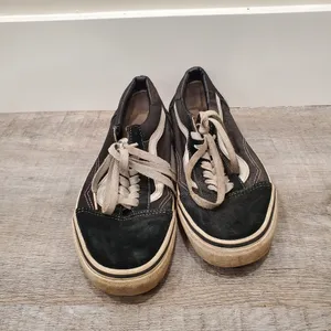 Vans Off The Wall Unisex Black Sneakers Size 7½ (Men) 9 (Women) thumbnail 5