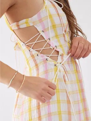 For love & Lemons Rue Midi Dress thumbnail 6