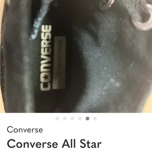 Converse All Star women’s Sneakers in Black and Red 7 thumbnail 5