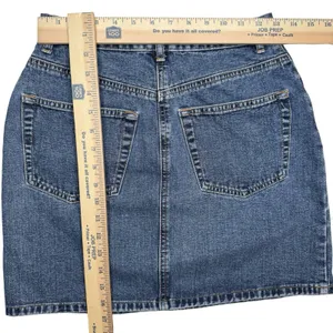Y2K Gap Denim Skirt Size 4 Blue Jean Cotton Vintage Classic thumbnail 6