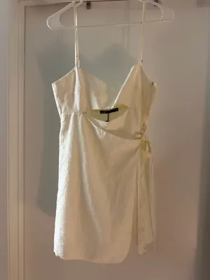 ZARA White Dress thumbnail 3