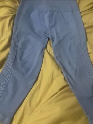 Seamless Light Blue lululemon Leggings thumbnail 3