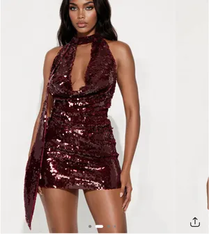 maroon two piece set thumbnail 3