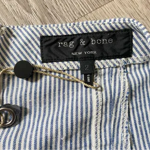 •Rag & Bone woman’s striped lace hem shorts• Size 2 thumbnail 3