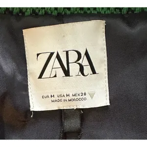 Zara Green Textured Weave Jacket Blogger Fav 2674/713 thumbnail 10