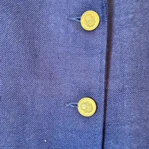Navy Blue Blazer With Pockets Size 12 thumbnail 5