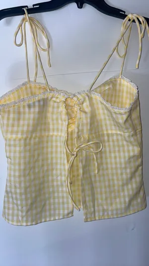 Yellow Crop Top thumbnail 7