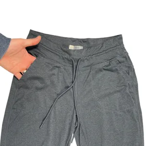 Lole Jogger Small Charcoal Grey Buttery Soft Drawstring Cuffed Pilates Yoga‎ EUC thumbnail 3