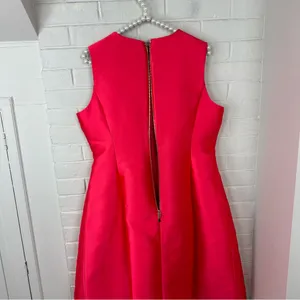 Kate Spade Hot Pink Structured Bubble Dress Size 12 thumbnail 13
