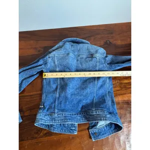 G-Star Raw 3301‎ Slim Jacket Womens XS Blue Denim Trucker D17437-C052-C293 thumbnail 8