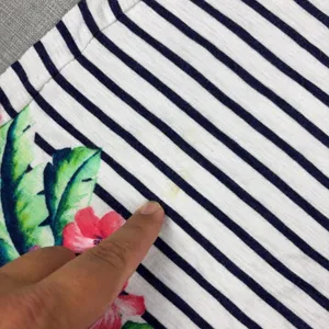 Tommy Bahama Dress Womens XS White Striped Scoop Neck Tank Sundress Floral thumbnail 2