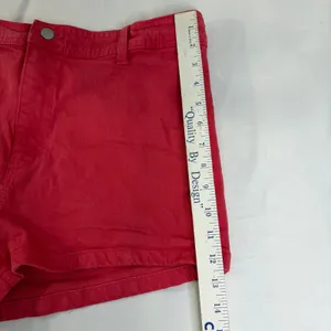 Universal Threads Red Sailor Shorts Womens Size 14 High Rise Denim Mini Shorts thumbnail 6