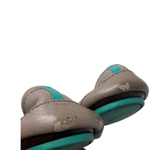 Tieks Taupe Leather Ballet Flats Foldable Travel Comfort Shoes Women 8 thumbnail 12