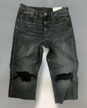 American Eagle Bootcut Jeans Black Size 8 thumbnail 1