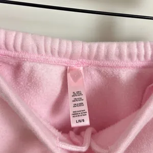 SKIMS Cotton Fleece Blend Classic Joggers in Barely Pink Size Large thumbnail 6