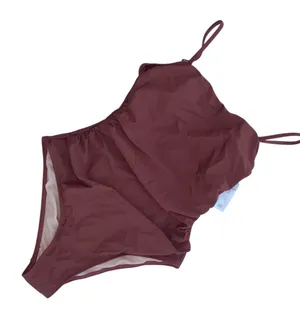 Cupshe Cutout One Piece Swimsuit Women's Small Brick Color NEW Size Small thumbnail 1